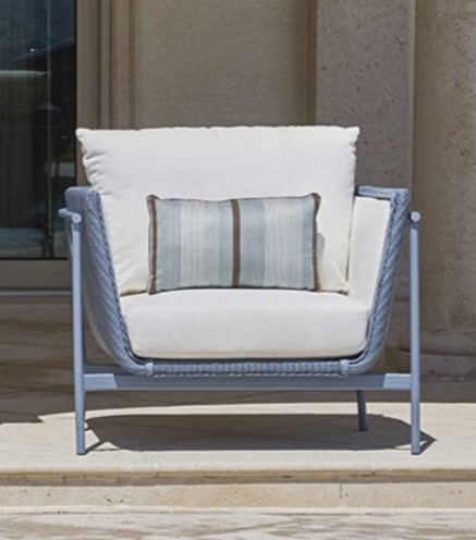 Lloyd Flanders Kidney Pillow Outdoor Furniture
