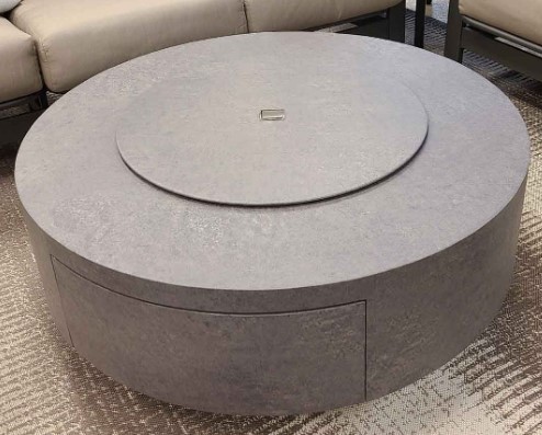 Patio Renaissance Fire Pit Lid 36" Lid for 36" & 42" Round Tops Outdoor Furniture