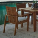 Ashland Teak Arm Chair Outdoor Patio Furniture