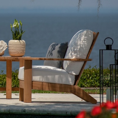 Ashland Teak Lounge Outdoor Patio Furniture