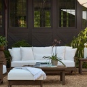 Ashland Teak Sofa Outdoor Patio Furniture