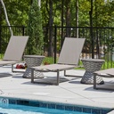 Belmont Chaise Lounge Outdoor Patio Furniture