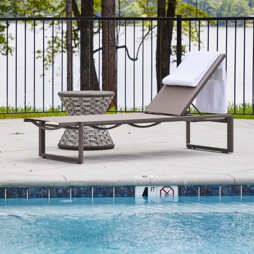 Belmont Chaise Lounge Outdoor Patio Furniture