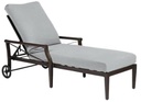 Andover Replacement Cushions - Adjustable Chaise Lounge - Waterfall Cushion Backyard Outdoor Living