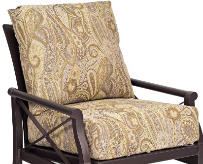Woodard Andover Replacement Cushions - Lounge Chair/Rocking Lounge Chair/Swivel Rocking Lounge Chair Outdoor Furniture