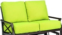 Woodard Andover Replacement Cushions - Love Seat/Gliding Love Seat Outdoor Patio Furniture
