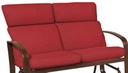 Woodard Cayman Isle Replacement Cushions for Love Seat Glider Outdoor Patio Furniture