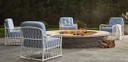 Cane Lounge Chair Backyard Outdoor Living