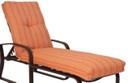 Cayman Isle Cushion Adjustable Chaise Lounge Backyard Outdoor Living