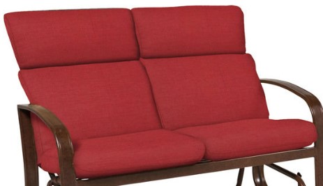 Cayman Isle Cushion Love Seat Glider Backyard Outdoor Living