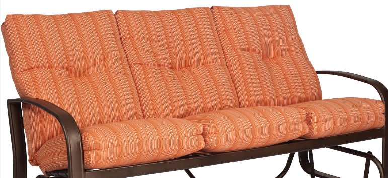 Cayman Isle Cushion Sofa Glider Outdoor Patio Furniture