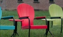 Hershyway Poly Manchester Chair Retro Outdoor Furniture