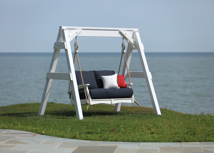 Classic Terrace Loveseat Swing Patio Lounge Furniture