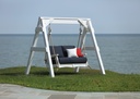 Classic Terrace Loveseat Swing Patio Lounge Furniture