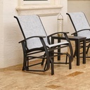 Belle Isle Outdoor Sling Chair Glider