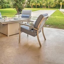 Bazza Patio Cushion Arm Chair