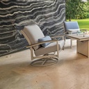 Bazza Outdoor Swivel Rocker with Cushions