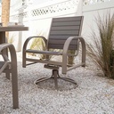 Murphy Poly Outdoor Swivel Rocker Dining Chair