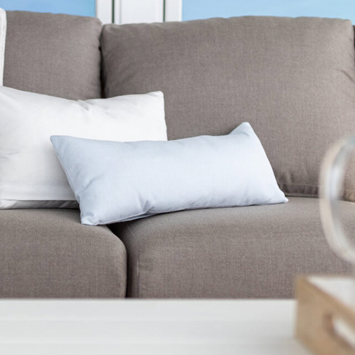 LH 13x20 Fitted Down Feather Throw Pillow