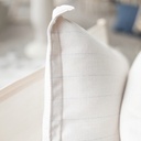 LH 20x20 Flanged Down Feather Outdoor Throw Pillow