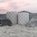 Lily Hive 20x20x20 Round Pouf for Outdoor