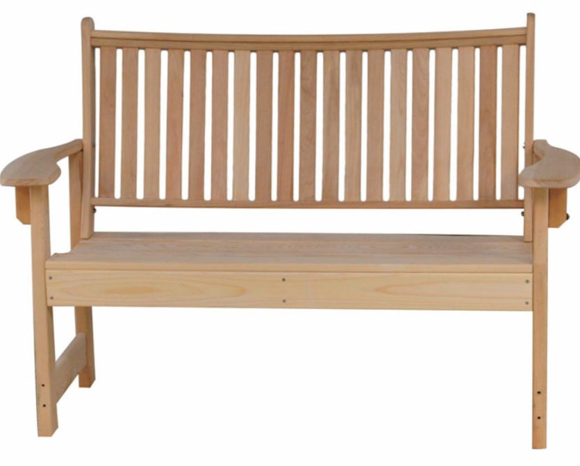 Hershyway Cypress Royal Garden Bench