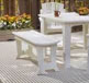 Carolina Preserves Four Seat Bench with No Back