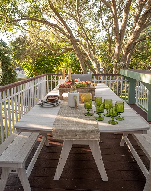 Harbor 44" Dining Bench