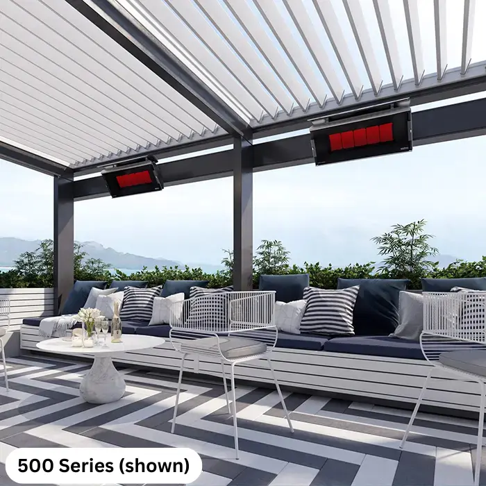 Bromic Heating Low Clearance Heat Deflector For Platinum Smart-Heat 300 Series Gas Patio Heaters