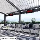 Bromic Heating Low Clearance Heat Deflector For Platinum Smart-Heat 300 Series Gas Patio Heaters