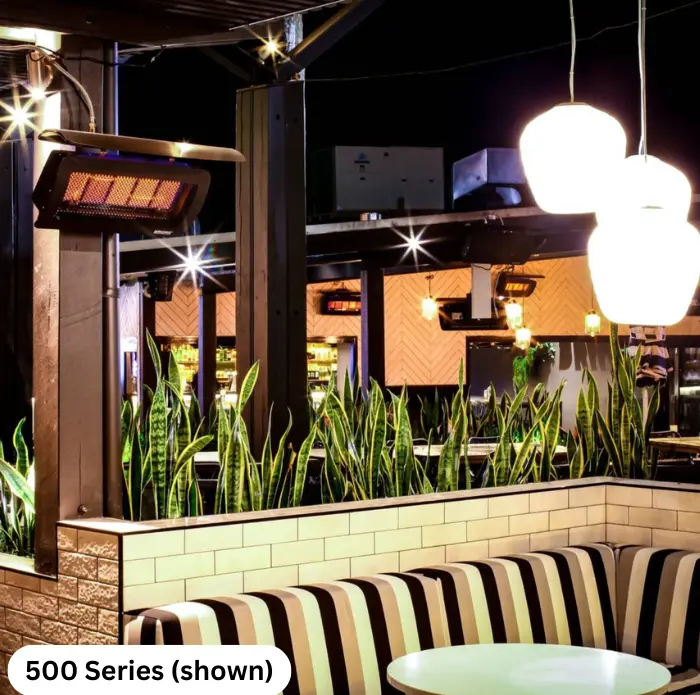 Bromic Heating Low Clearance Heat Deflector For Tungsten Smart-Heat 500 Series Gas Patio Heaters