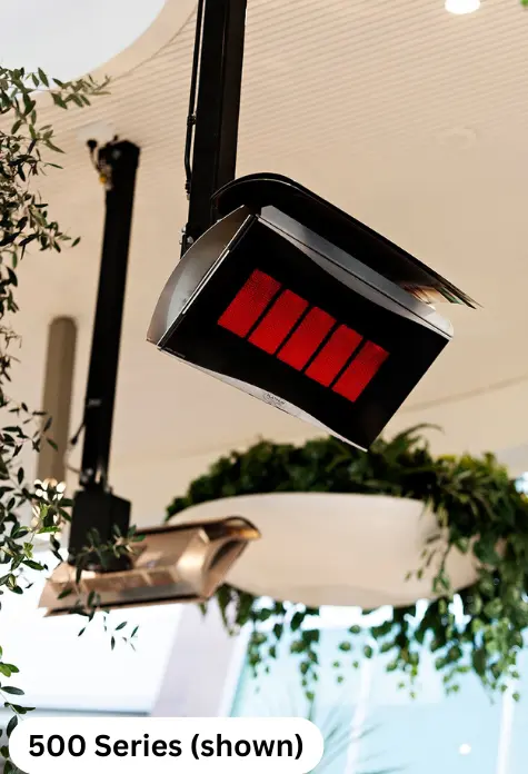 Bromic Heating Low Clearance Heat Deflector For Tungsten Smart-Heat 500 Series Gas Patio Heaters