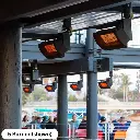 Bromic Tungsten Radiant 3 Burner Gas Heater 26000 BTU