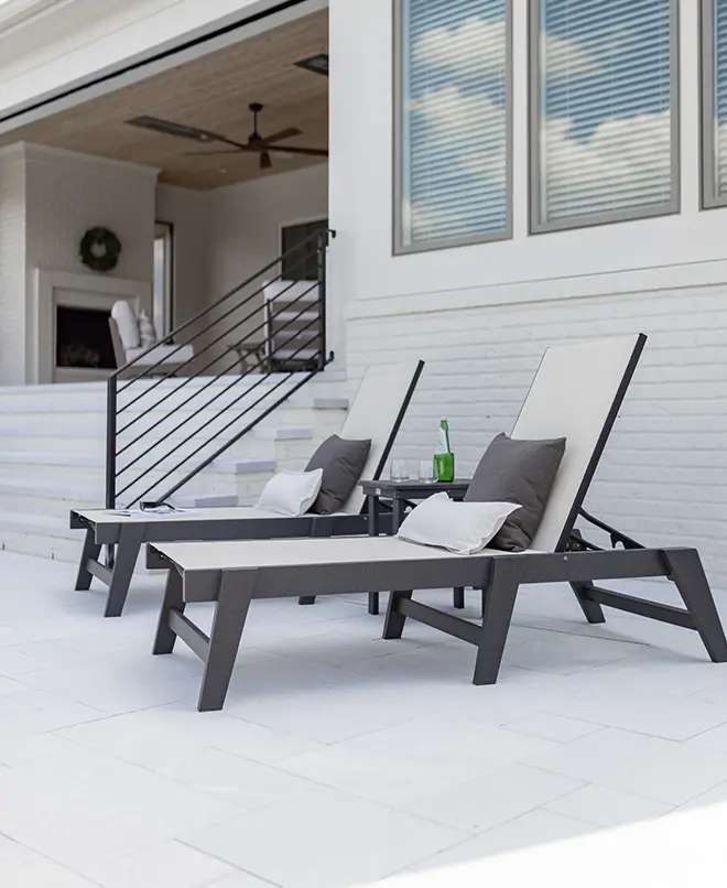 Mayhew Sling Chaise Armless