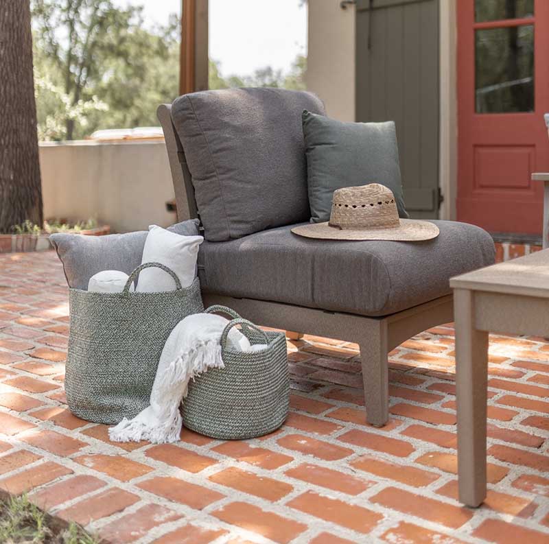 Classic Terrace Replacement Ottoman Cushion