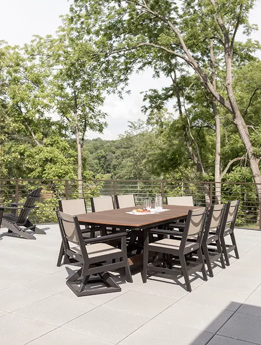 Harbor 44" x 96" Rectangular Dining Table