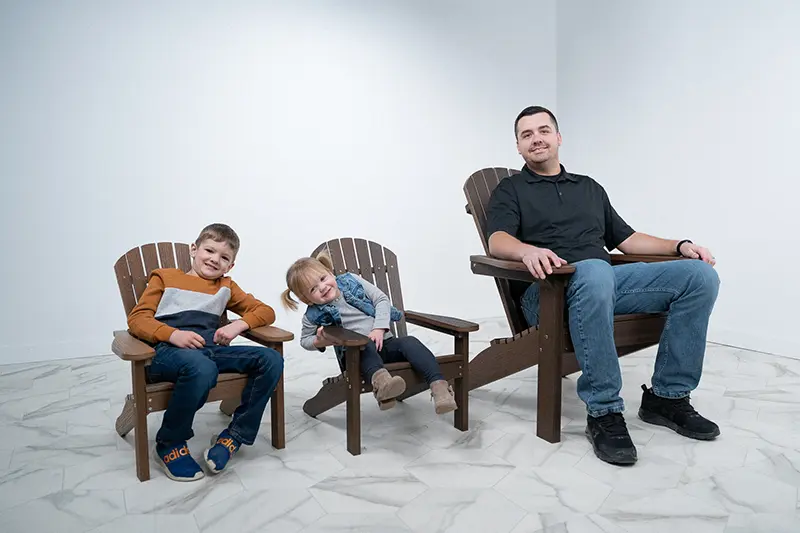 Kids Comfo Back Adirondack Chair