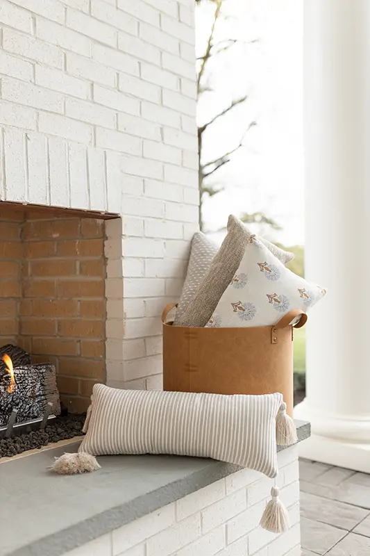 Lily Hive 13x20 Tasseled Down Feather Throw Pillow