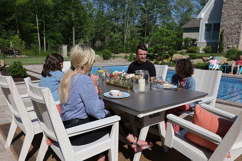 Mayhew Chat Swivel Rocker Dining Chair