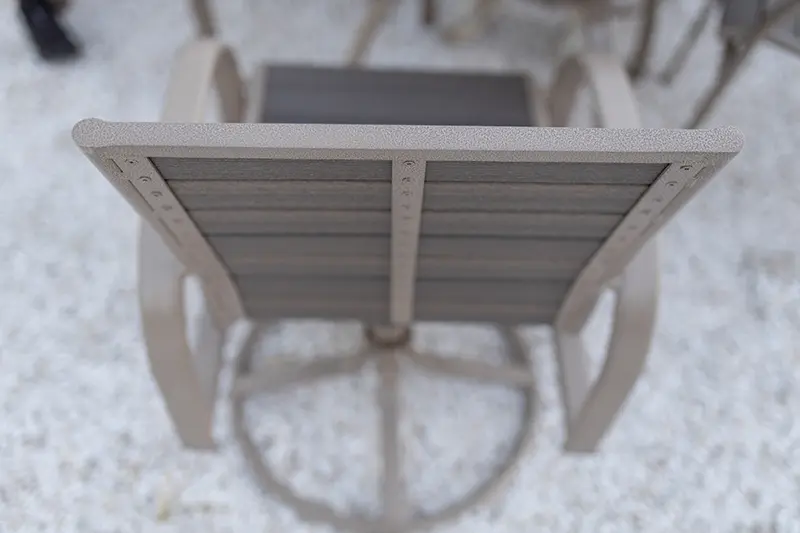 Murphy Poly Swivel Rocker Dining Chair