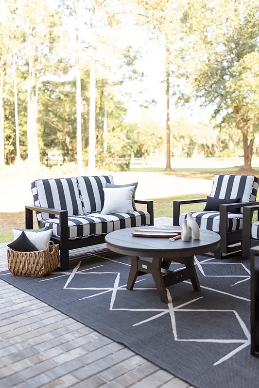 Nordic High Back Loveseat