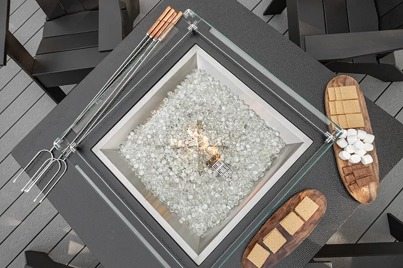 Numa Square Dining Fire Table