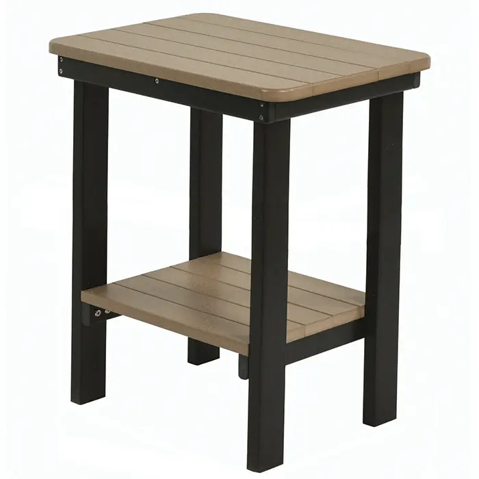 Rectangular End Table Counter Height
