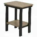 Rectangular End Table Dining Height