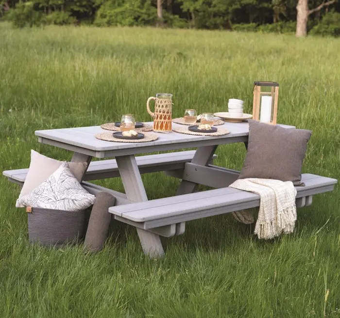 Rectangular Picnic Table