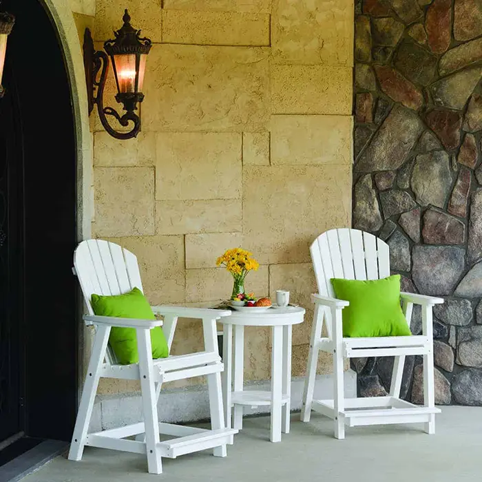 Round End Table Bar Height