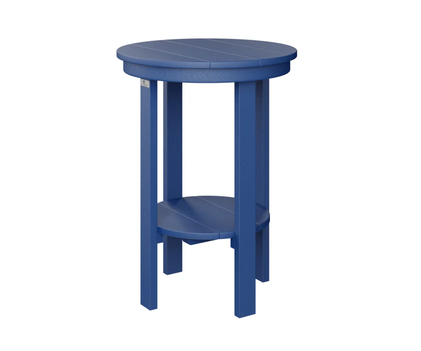 Round End Table Counter Height