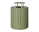 Round Trash Can