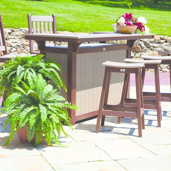 Saddle Counter Stool