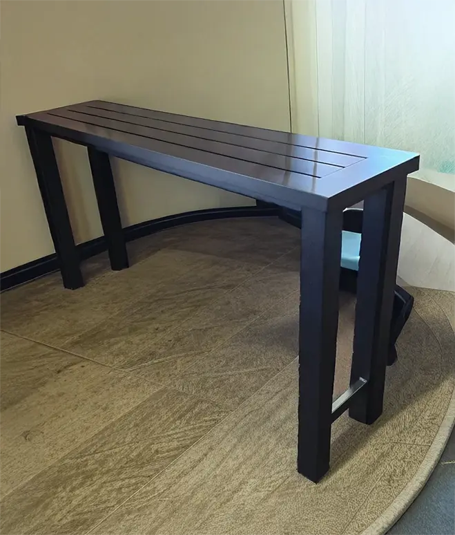 Dominion 16" x 70" Rectangular Counter Console Table